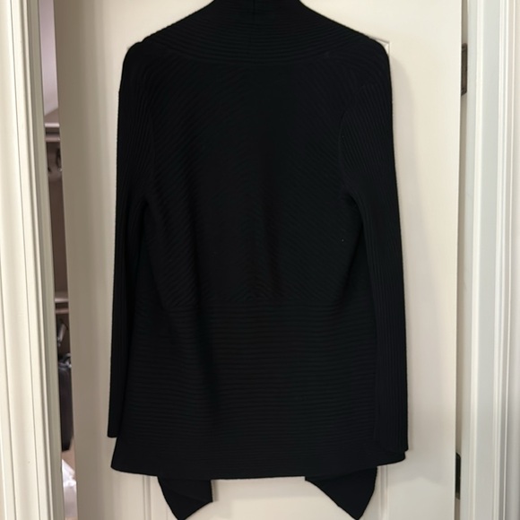 WHBM - Black Cardigan - Size M - Like New - Picture 2 of 3